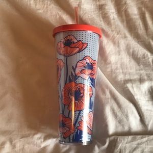 Starbucks venti cold cup, floral, summer